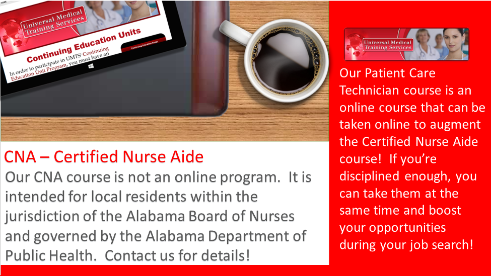 UMTS CNA Course Description