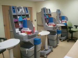 Laboratory Drawing Station
